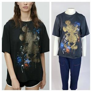 ZARA SPARKLY SHIRT DISNEY MICKEY GLITTER